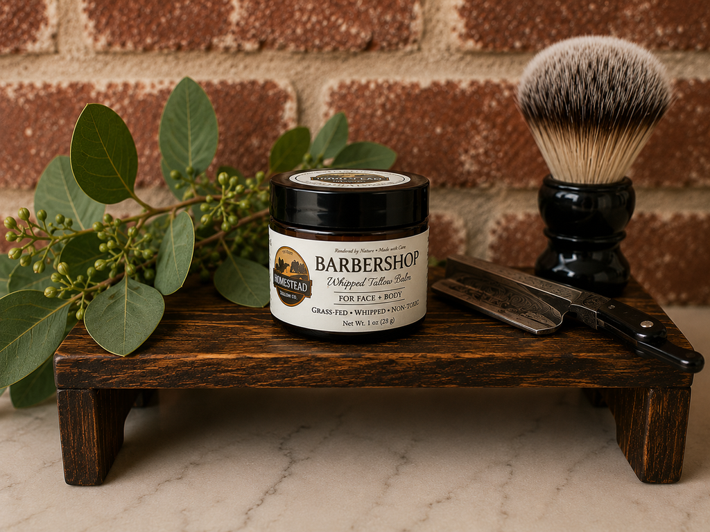 Barbershop Whipped Beef Tallow Balm – Natural Moisturizer