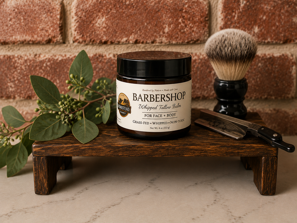 Barbershop Whipped Beef Tallow Balm – Natural Moisturizer