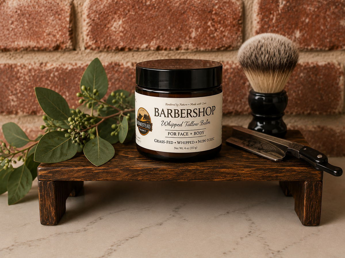 Barbershop Whipped Beef Tallow Balm – Natural Moisturizer