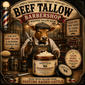 Barbershop Whipped Beef Tallow Balm – Natural Moisturizer