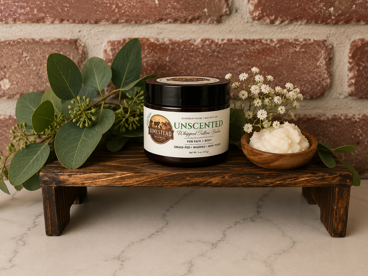 Unscented whipped beef tallow balm product image